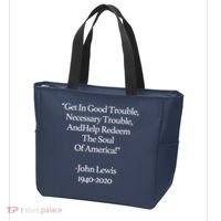 Get In Good Trouble Necessary Trouble Tote Bag thumb 3