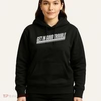 Get In Good Trouble Rep John Lewis Quote  Hoodie thumb 5