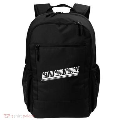 Get In Good Trouble Rep John Lewis Quote  Backpack