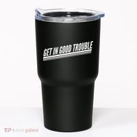 Get In Good Trouble Rep John Lewis Quote  Tumbler thumb 0