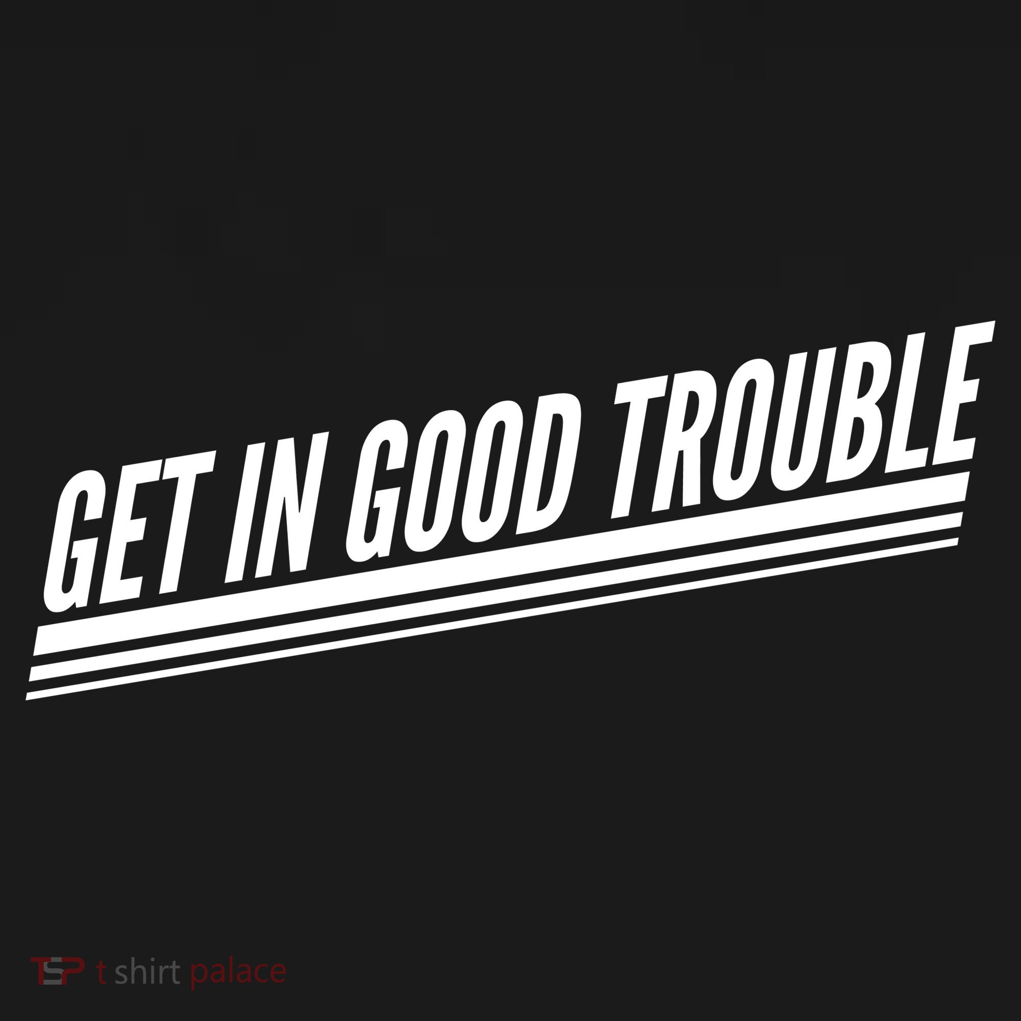 Get In Good Trouble Rep John Lewis Quote  Mousepad