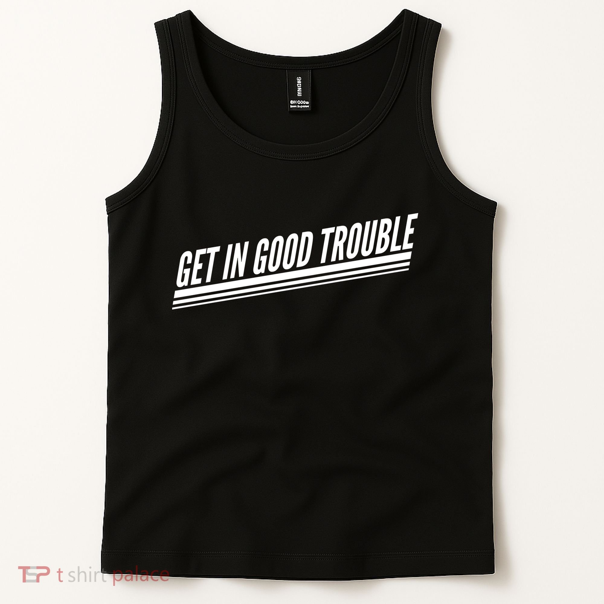 Get In Good Trouble Rep John Lewis Quote  Tank Top
