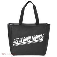 Get In Good Trouble Rep John Lewis Quote  Tote Bag thumb 0