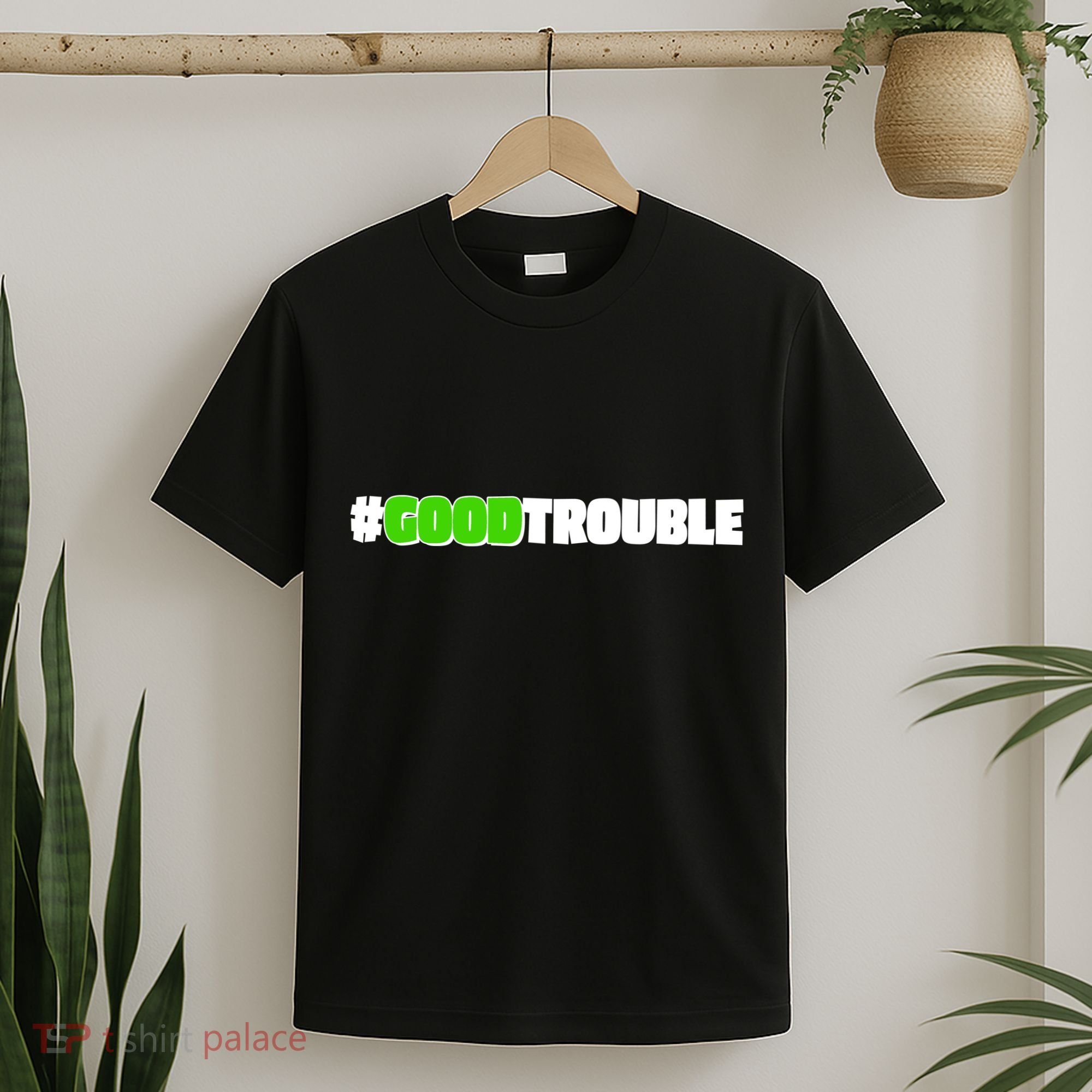 Get In #GoodTrouble John Lewis Tribute T-Shirt