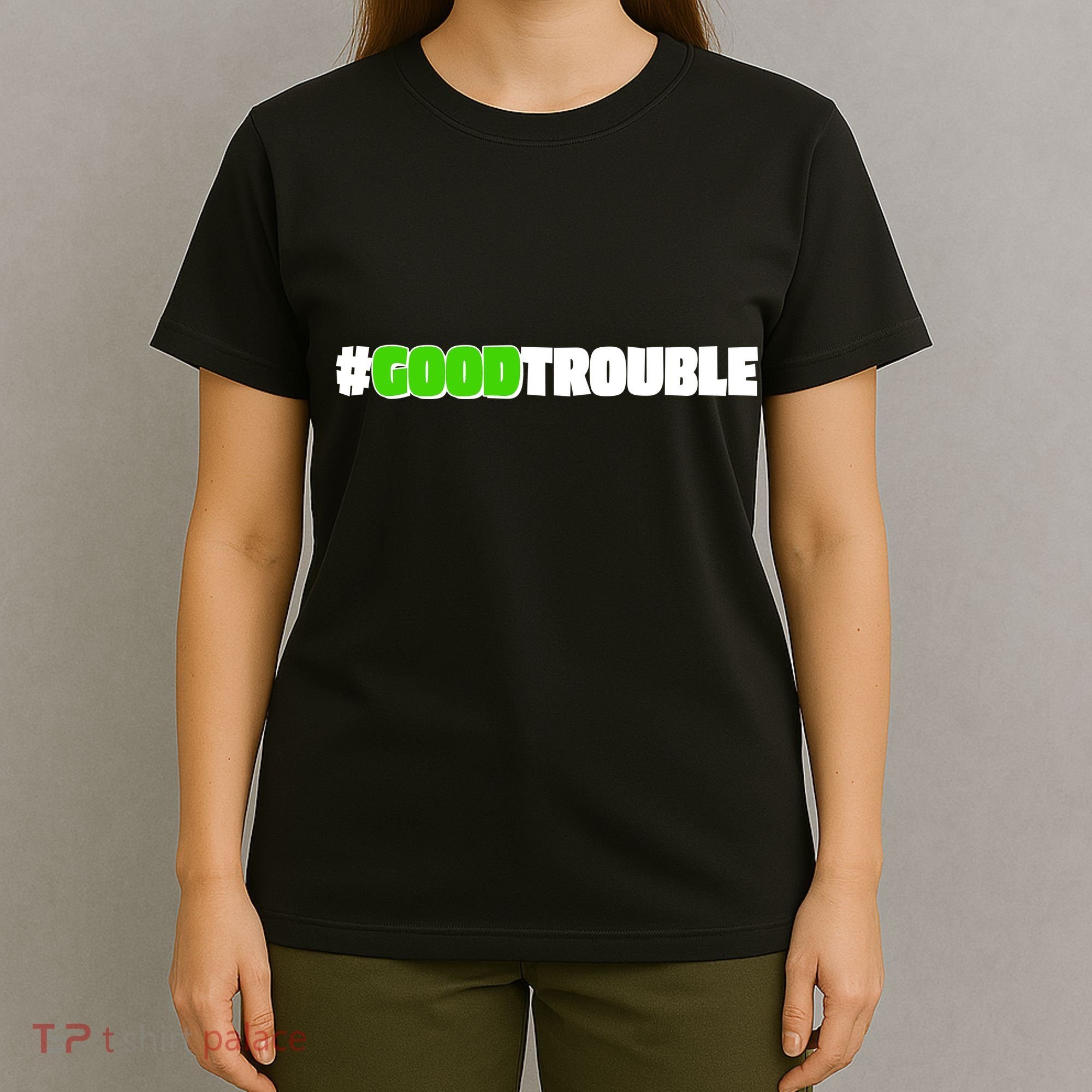 Get In #GoodTrouble John Lewis Tribute T-Shirt