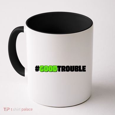 Get In #GoodTrouble John Lewis Tribute Coffee Mug