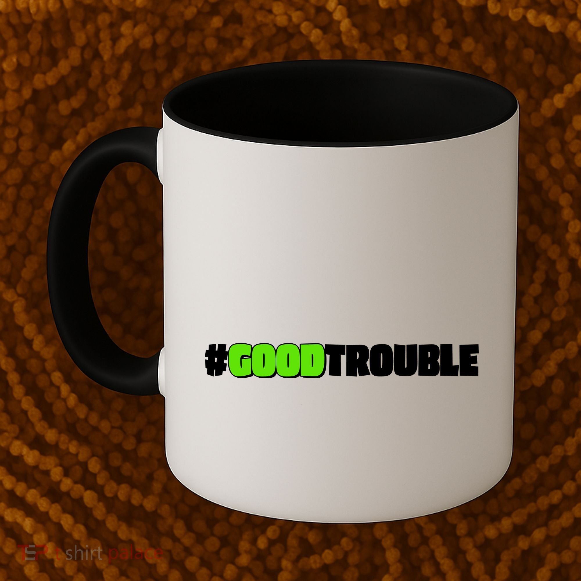 Get In #GoodTrouble John Lewis Tribute Coffee Mug