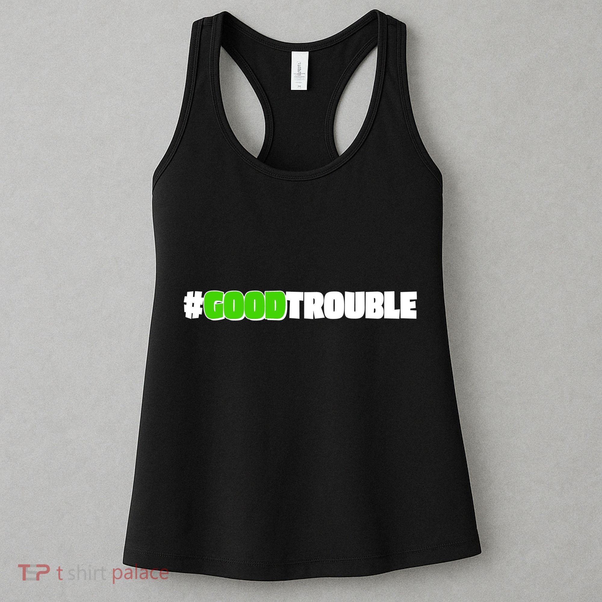 Get In #GoodTrouble John Lewis Tribute Women's Tank Top