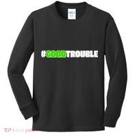Get In #GoodTrouble John Lewis Tribute Kids Long Sleeve Shirt thumb 0