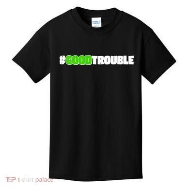Get In #GoodTrouble John Lewis Tribute Kids T-Shirt