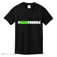 Get In #GoodTrouble John Lewis Tribute Kids T-Shirt thumb 0