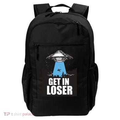Get In Loser Alien UFO Backpack
