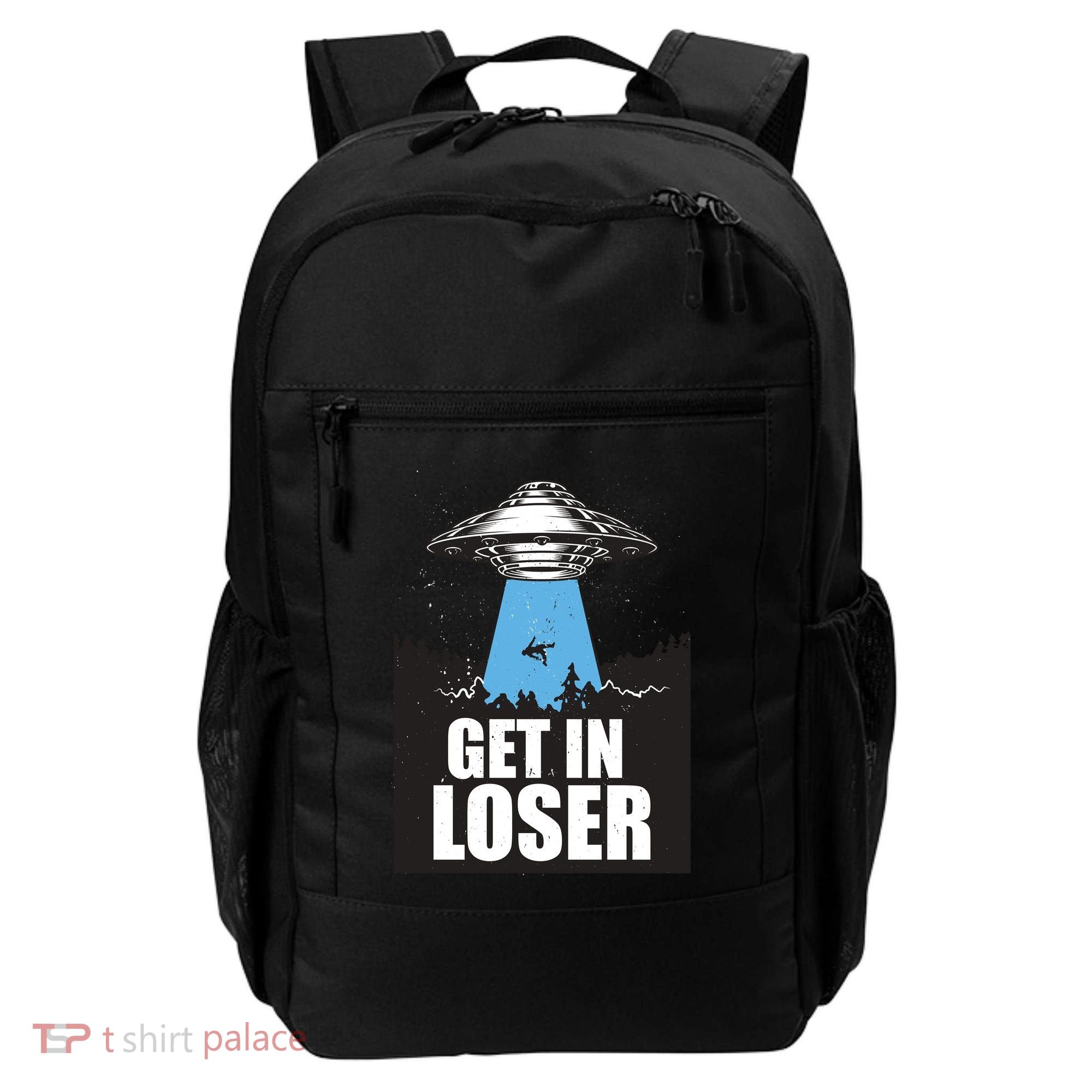 Get In Loser Alien UFO Backpack