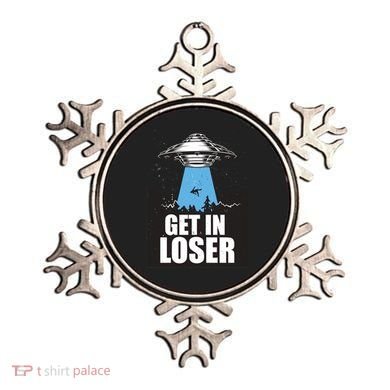 Get In Loser Alien UFO Ornament