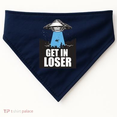 Get In Loser Alien UFO USA-Made Doggie Bandana