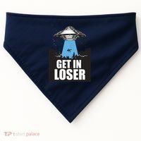 Get In Loser Alien UFO USA-Made Doggie Bandana thumb 0