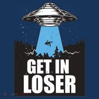 Get In Loser Alien UFO Beanie thumb 2
