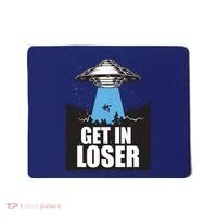 Get In Loser Alien UFO Mousepad thumb 0