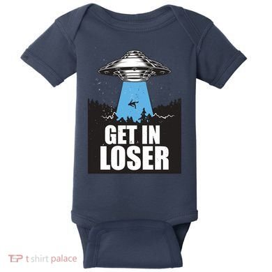 Get In Loser Alien UFO Baby Bodysuit