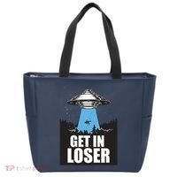 Get In Loser Alien UFO Tote Bag thumb 0