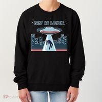 Get In Loser Anti Joe Biden UFO Abduction Women's Sweatshirt thumb 0