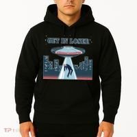 Get In Loser Anti Joe Biden UFO Abduction Hoodie thumb 2