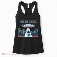 Get In Loser Anti Joe Biden UFO Abduction Women's Tank Top thumb 0