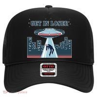 Get In Loser Anti Joe Biden UFO Abduction Hat thumb 0