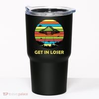 Get In Loser UFO Retro Alien Spaceship Tumbler thumb 0