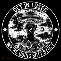 Get In Loser We're Doing Butt Stuff Women's Long Sleeve Shirt thumb 2