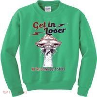 Get In Loser Were Doing Butt Stuff Kids Sweatshirt thumb 0
