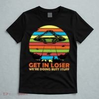 Get In Loser We're Doing Butt Stuff Funny UFO T-Shirt thumb 5