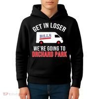 Get In Loser We're Going To Orchard Park Kids Hoodie thumb 4
