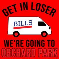 Get In Loser We're Going To Orchard Park Santa Hat thumb 1