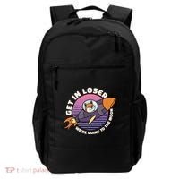 Get In Loser We're Going To The Moon Backpack thumb 0