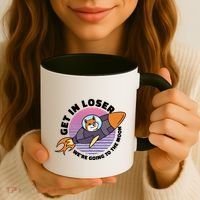 Get In Loser We're Going To The Moon Coffee Mug thumb 3