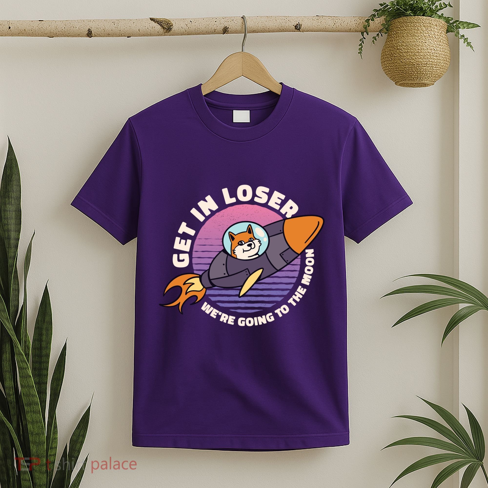 Get In Loser We're Going To The Moon T-Shirt