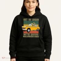 Get In Losers We're Saving Halloween Town Hoodie thumb 5
