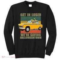 Get In Losers We're Saving Halloween Town Sweatshirt thumb 0