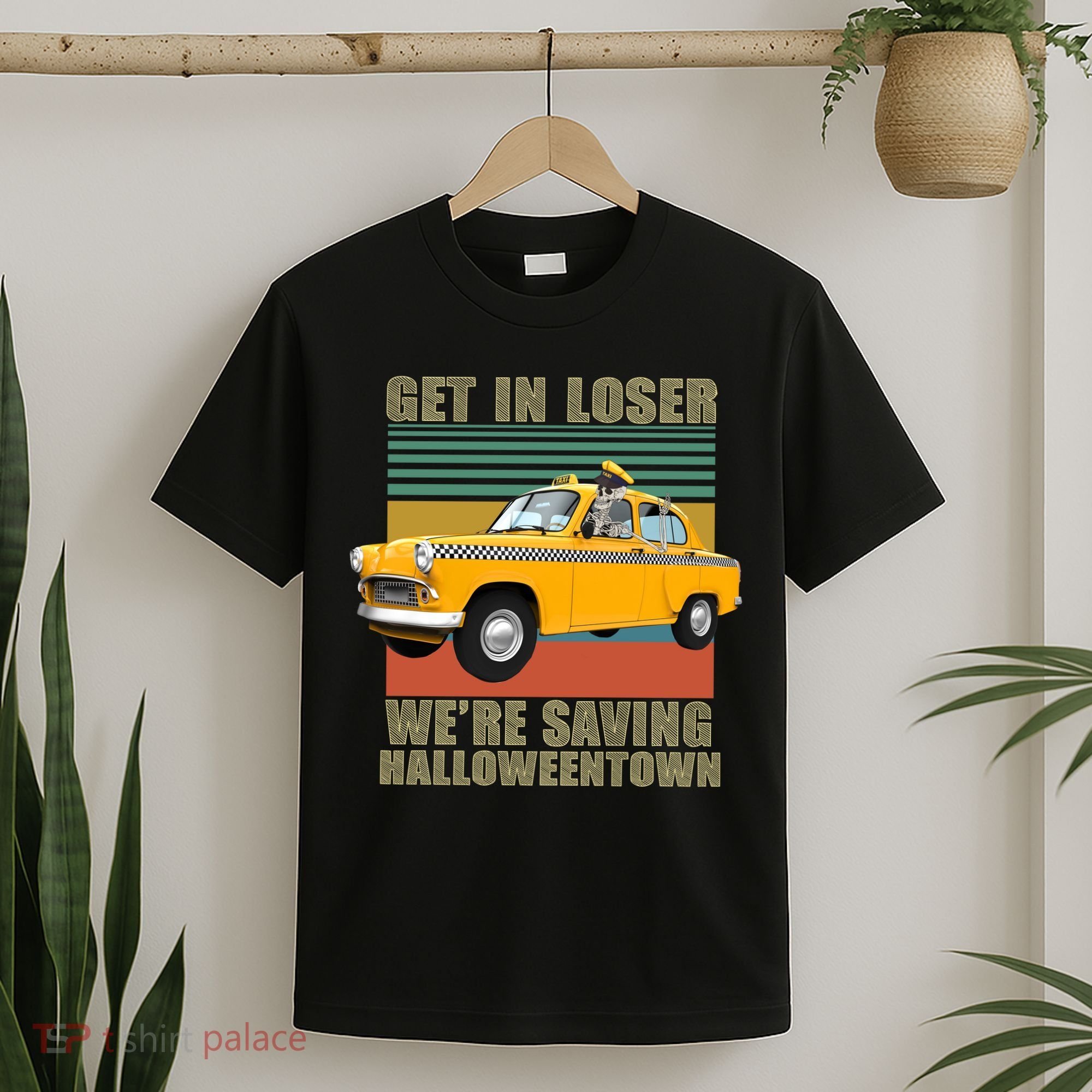 Get In Losers We're Saving Halloween Town T-Shirt