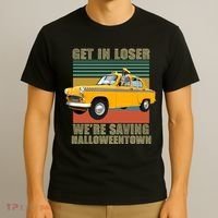 Get In Losers We're Saving Halloween Town T-Shirt thumb 3