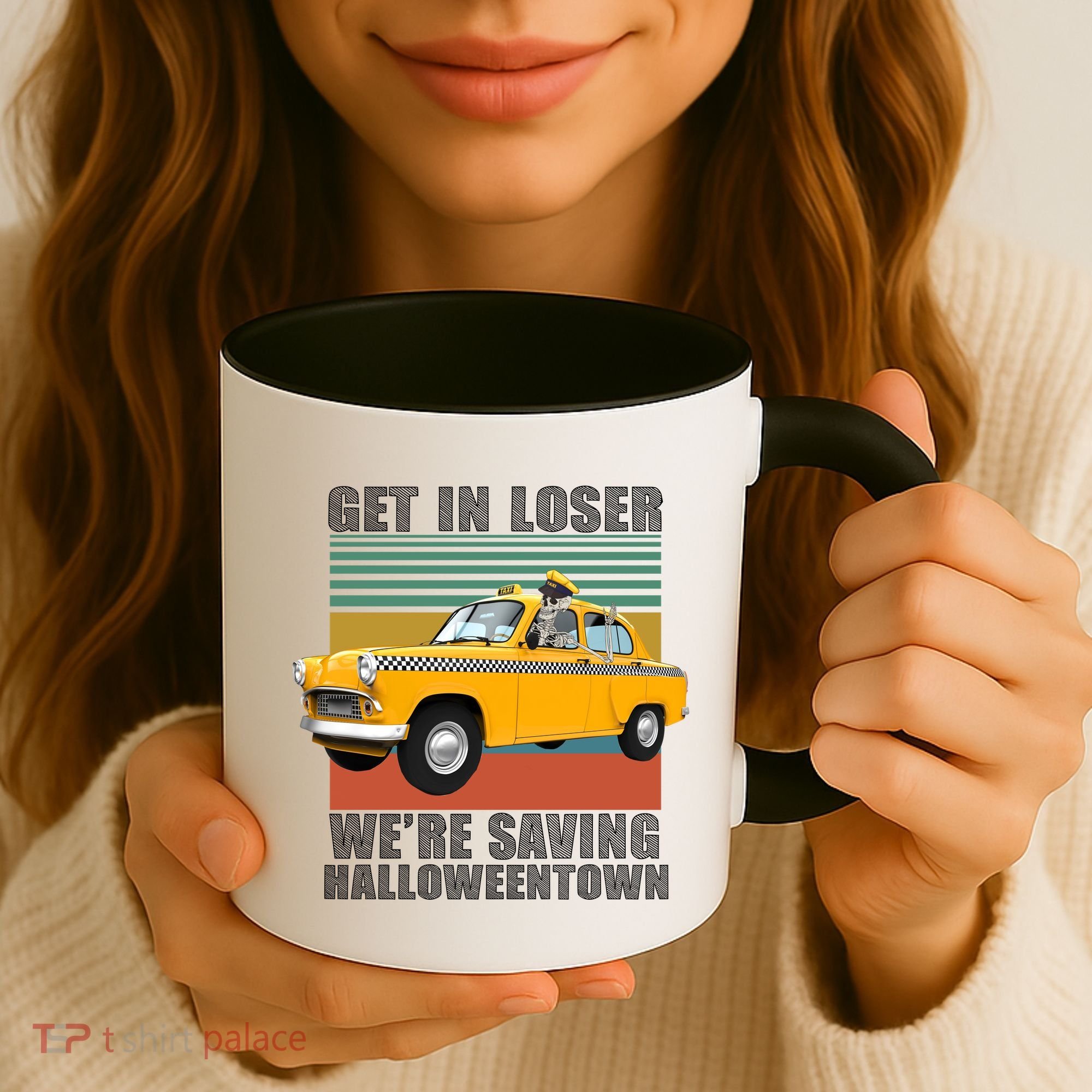 Get In Losers We're Saving Halloween Town Coffee Mug