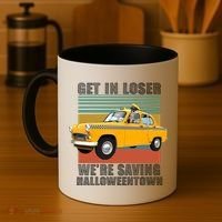 Get In Losers We're Saving Halloween Town Coffee Mug thumb 4