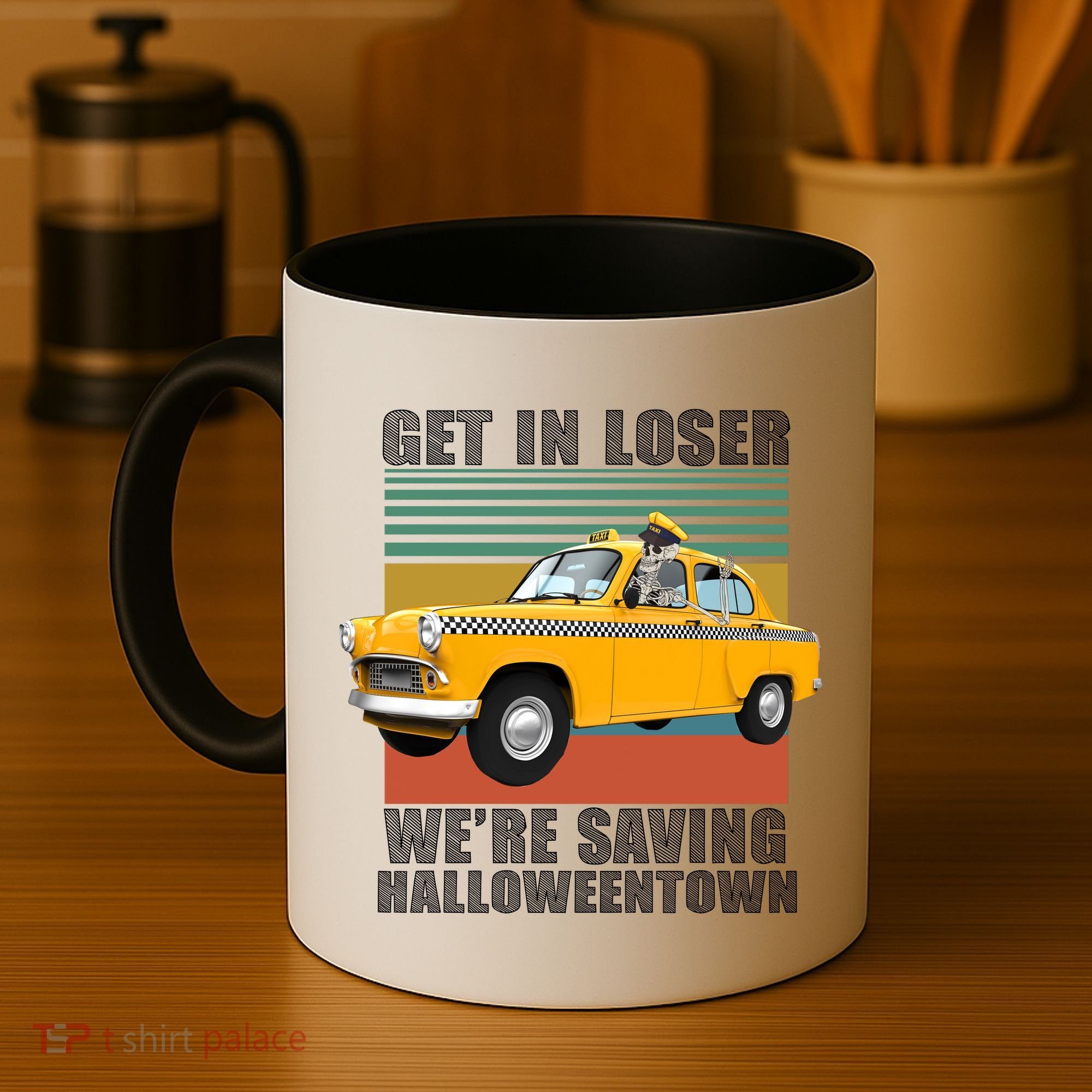 Get In Losers We're Saving Halloween Town Coffee Mug