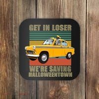 Get In Losers We're Saving Halloween Town Coaster thumb 0