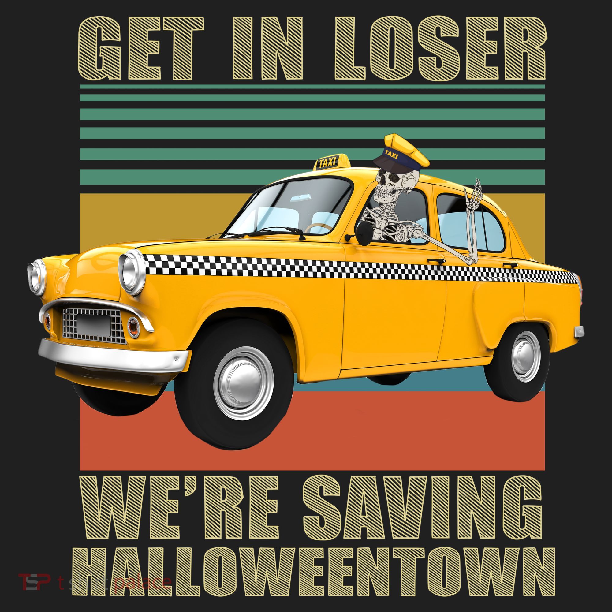 Get In Losers We're Saving Halloween Town Hat