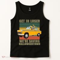Get In Losers We're Saving Halloween Town Tank Top thumb 2