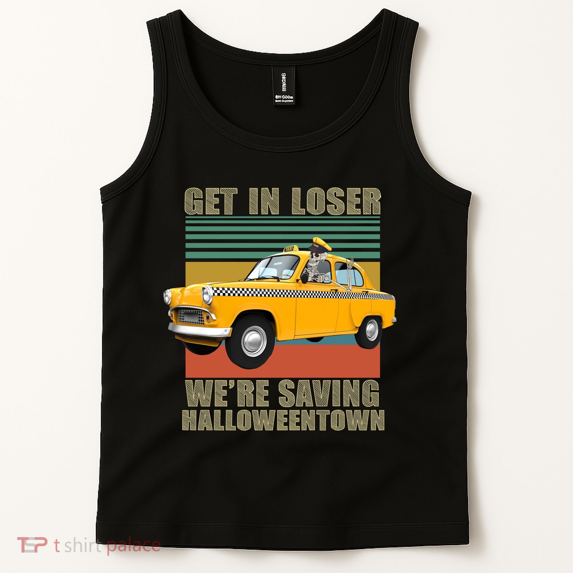 Get In Losers We're Saving Halloween Town Tank Top