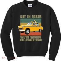 Get In Losers We're Saving Halloween Town Kids Sweatshirt thumb 0