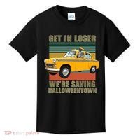 Get In Losers We're Saving Halloween Town Kids T-Shirt thumb 0